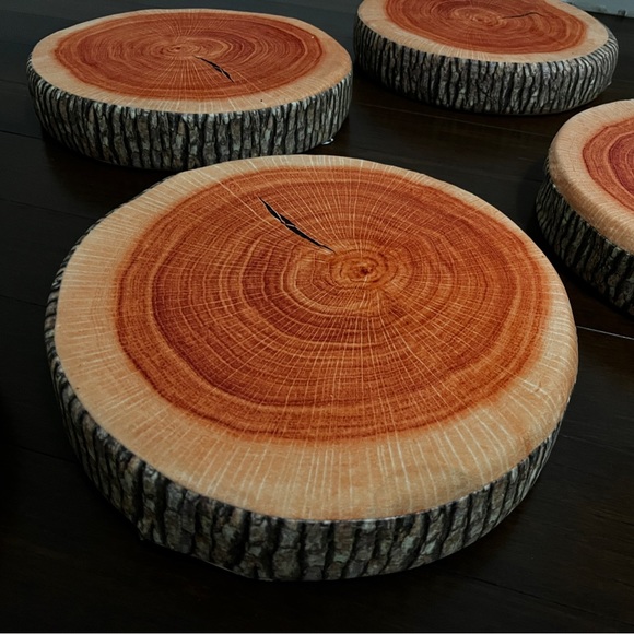 Tree Stump Floor Seat Cushions - Picture 4 of 5